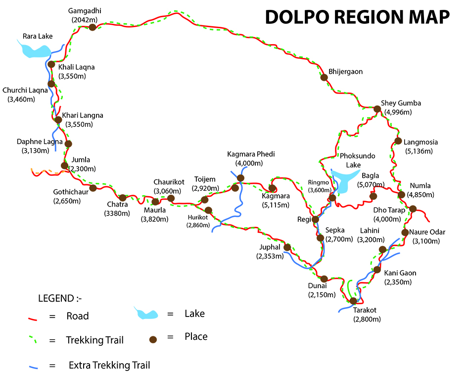 Upper Dolpo Trek Cost & Itinerary  2021, 2022 & 2023