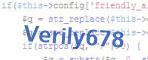 verification code