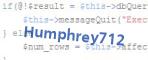 verification code