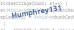 verification code
