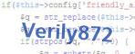 verification code